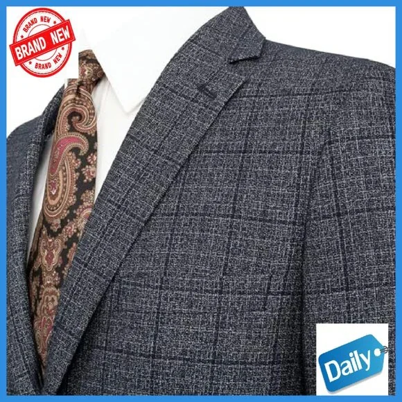 Classic Fit Stretch Blazer for Business & Formal Wear